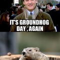 Groundhog day meme