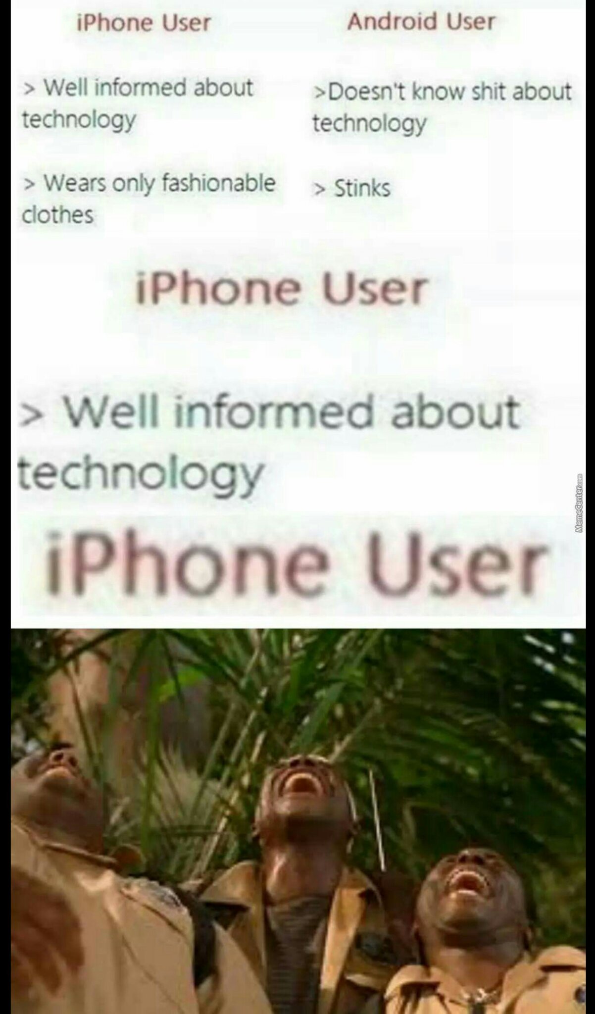 Well informed about technology! - meme