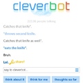 oh cleverbot