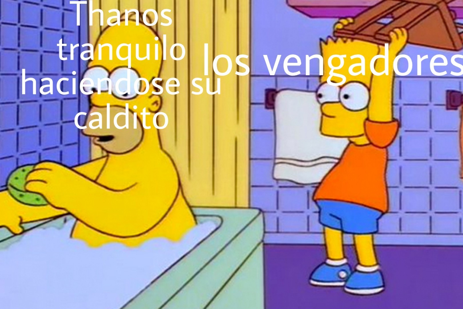 Pobre Thanos :( - meme