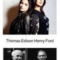 Thomas Edison Henry Ford