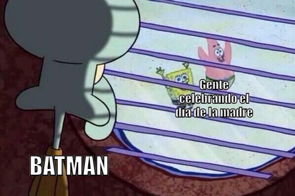 Viene una fecha triste para Batman - meme