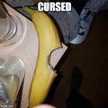 La manera de comer una banana más cursed