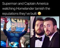 superman & captain america: God damn it that took us 7 years to make - meme