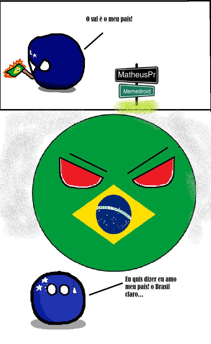 Não importa a região, somos todos brasileiros. - meme