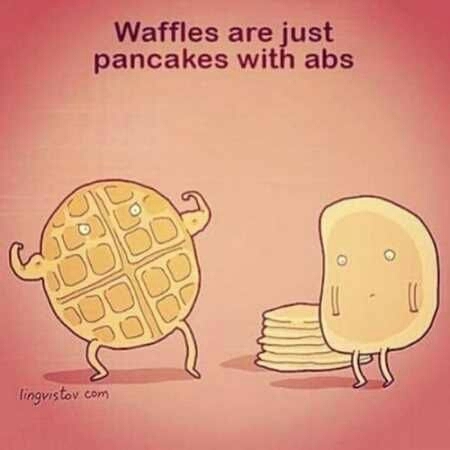 I'm fat said pancake - meme