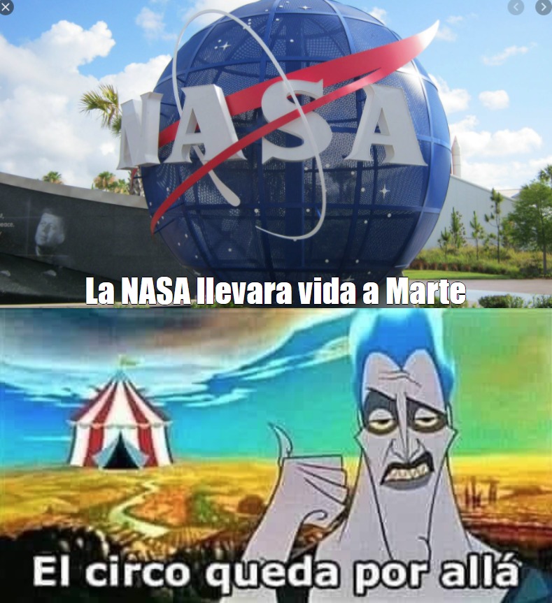 Payasos, los de la NASA - meme
