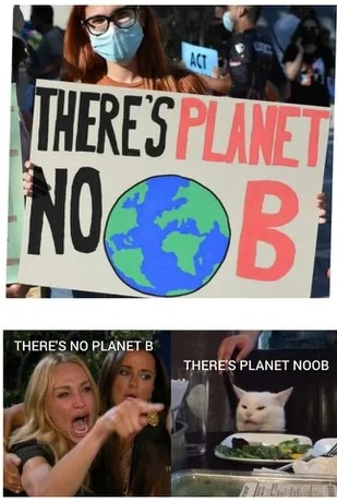 There's Planet Noob - meme