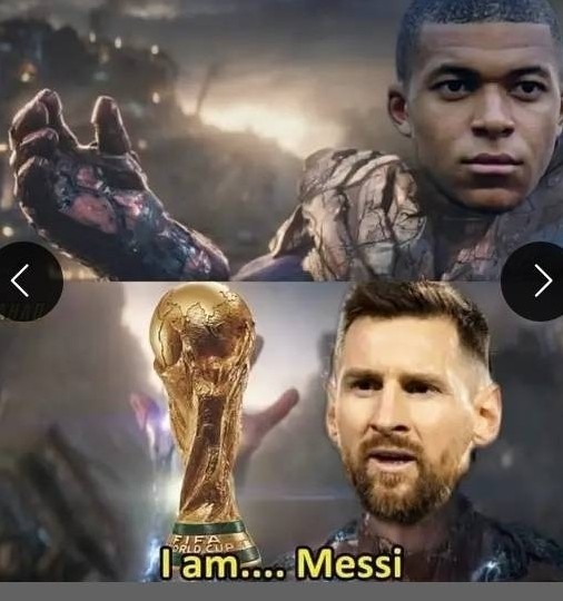 Messi the goat - meme