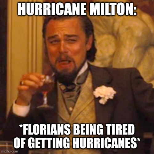 I think flordia is like a hangout spot for Hurricanes - meme