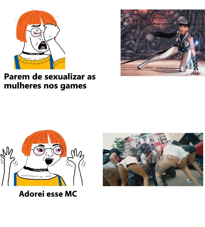 ♪♫ E vai descendo até o chão ♪♫ - meme
