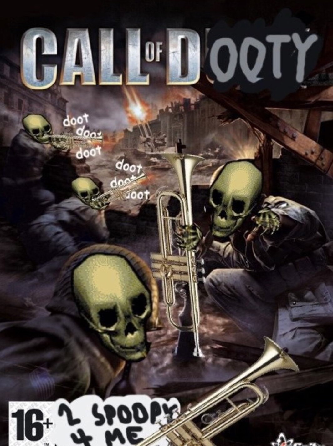 Call of spooky 4 Modern Skullfuck - meme