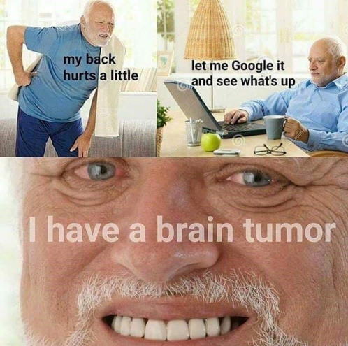 I have a brain tumor - Meme by NerakSnoopy :) Memedroid
