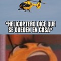 Helicóptero NO ayuda