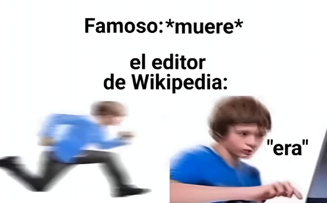 Mas rápidos no van - meme