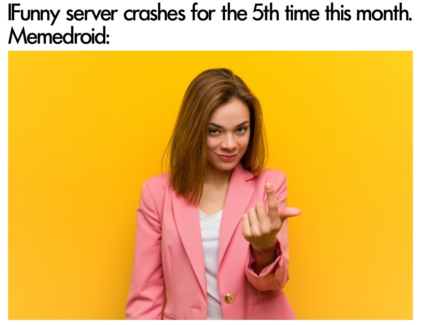 Server Crash - meme