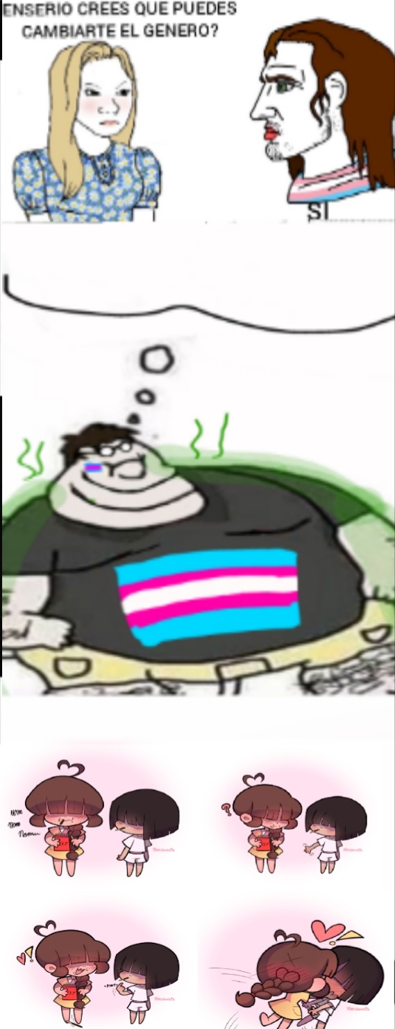 Transexuales de mierda - meme