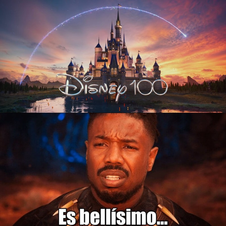 El logo de Disney para conmemorar sus 100 años es Fabuloso - meme