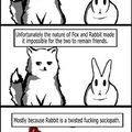 Always suspected that damn rabbit
