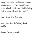 Fork knife is best game ever
