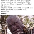 Thanos can be a good guy