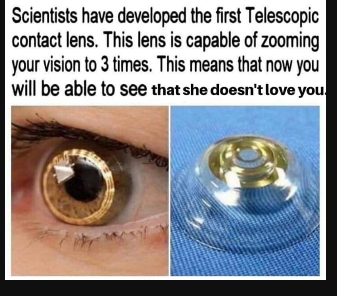 Telescopic lens - meme