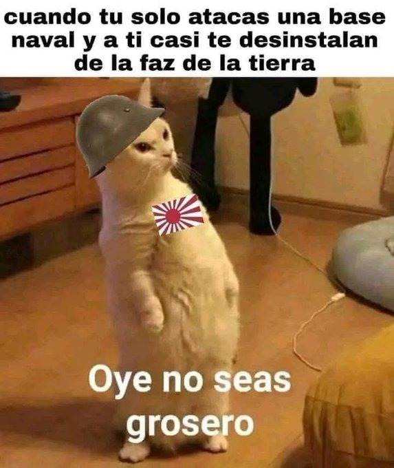 El imperio japones en la WW2 - meme