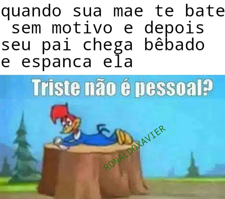 Triste - meme