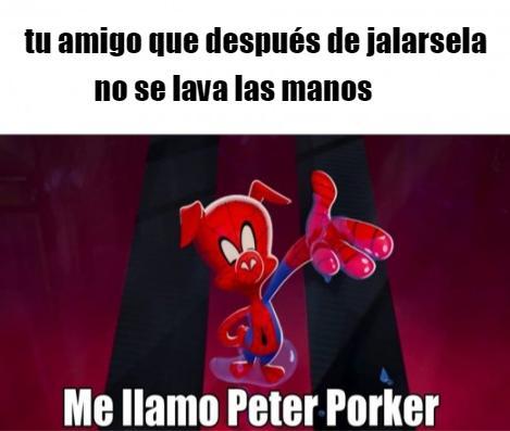 peter porker - meme
