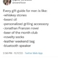 Birthday gifts meme for men