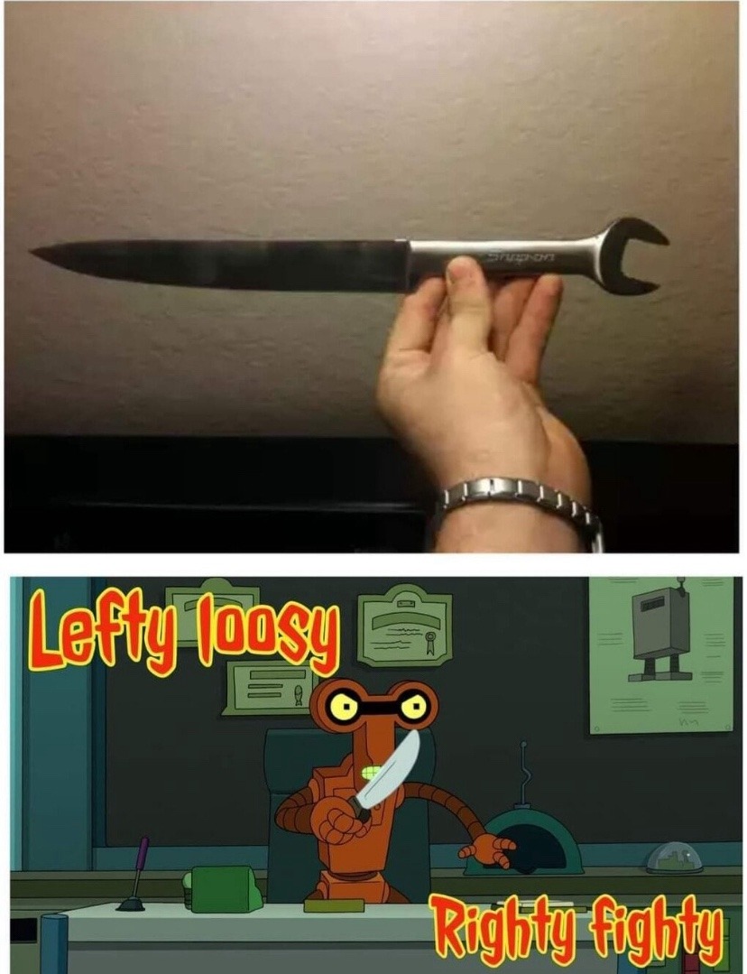 lefty loosy - meme