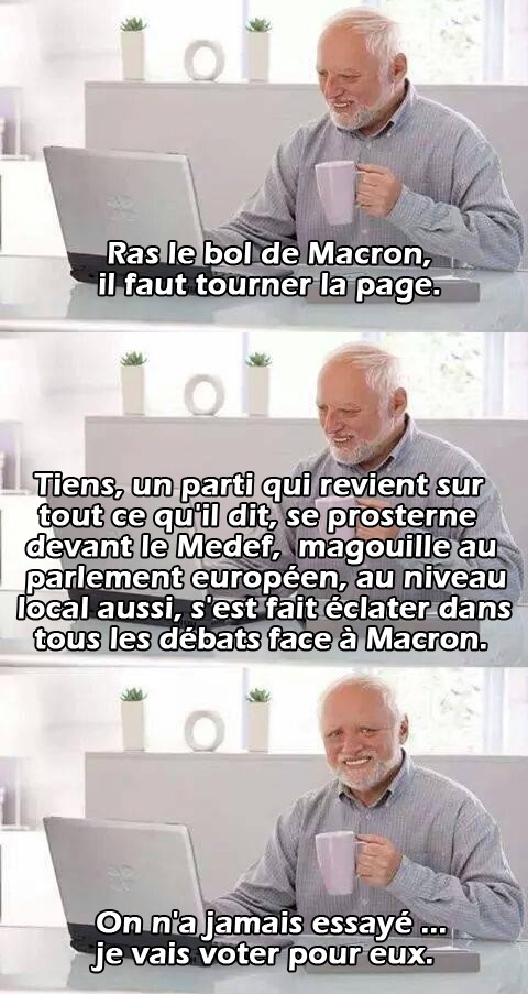 Le RN on a jamais essayé - meme
