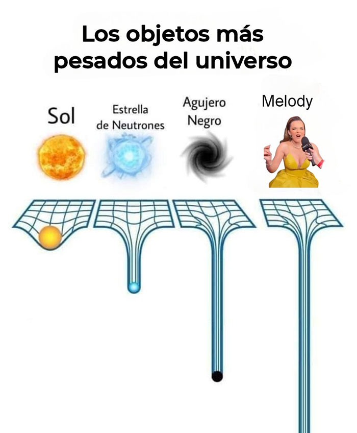 Melody modo pesada en los Goya - meme