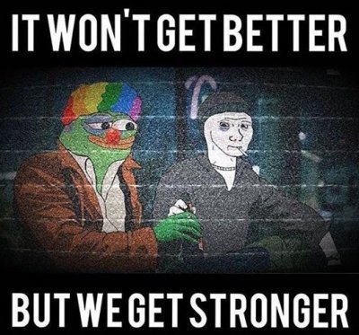 Together stronger - meme