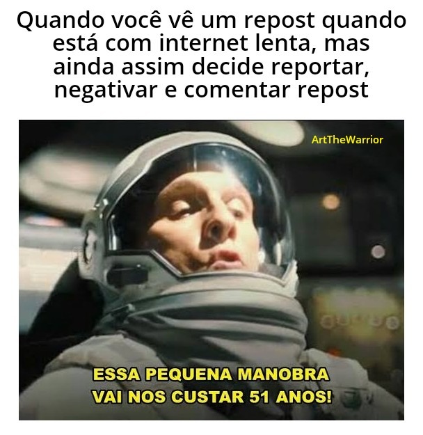 51 anos bem gastos - meme