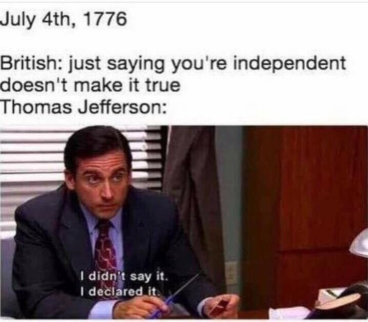 the office and 4th of july meme