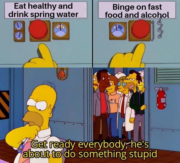 Why do I hate myself? - meme