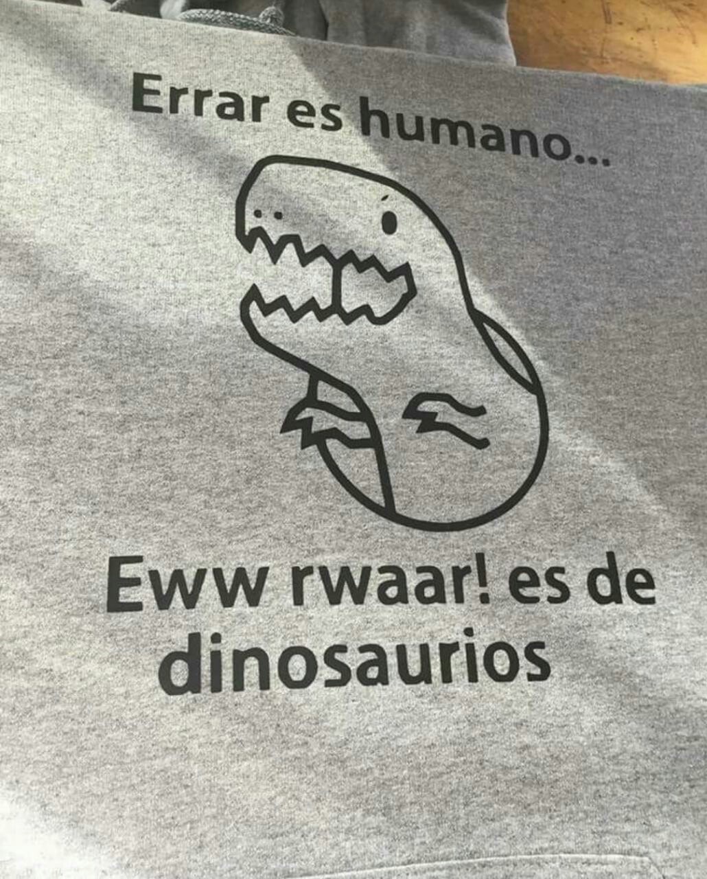 Soy un dinosaurio - meme