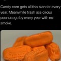 Don't talk shit about circus peanuts!