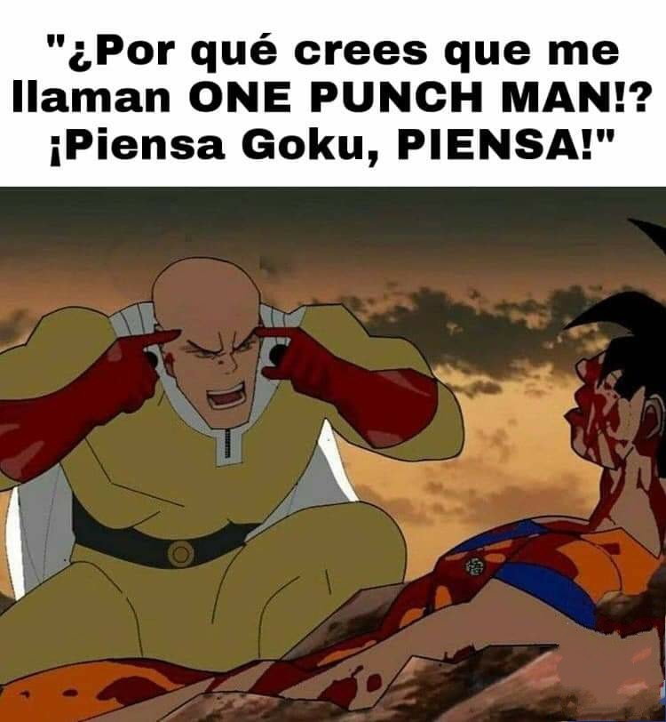 Piensa Goku xd - meme