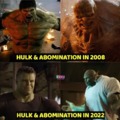 Hulk and Abomination in She-Hulk, kindda sad