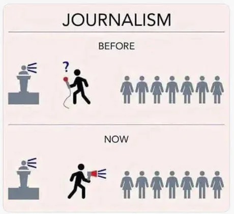 Dark journalism - meme