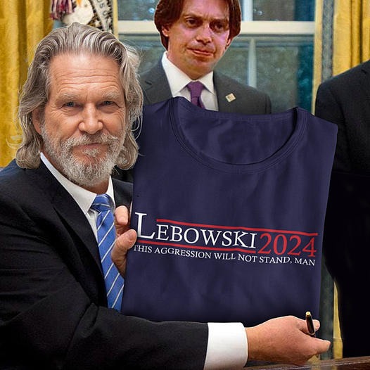 Lebowski 2024 - meme