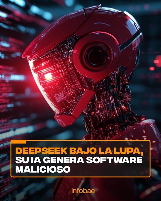 Deepseek genera software malicioso - meme