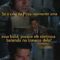 Castiel e o enigma do cara da pizza