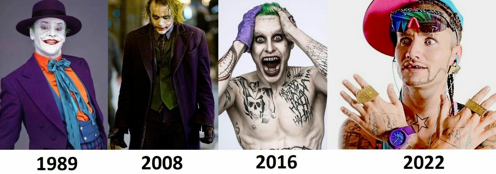 Joker evolution - meme