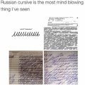 Russian cursive is the most mind blowing thing you will see today