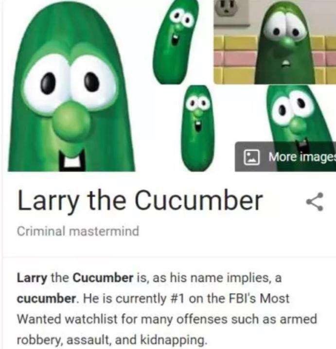 Larry no - meme