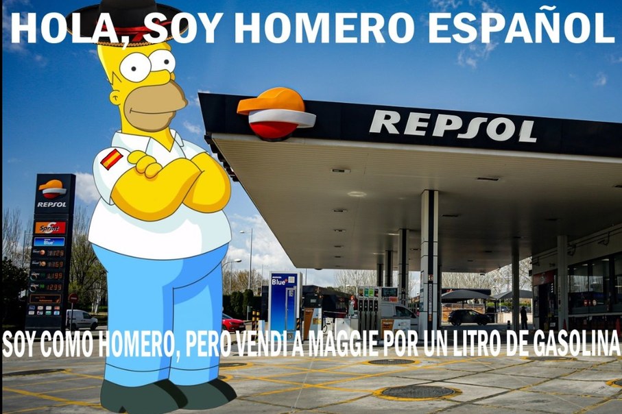 Homero Español - meme