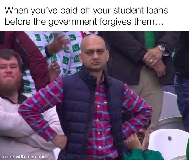 Student loans meme